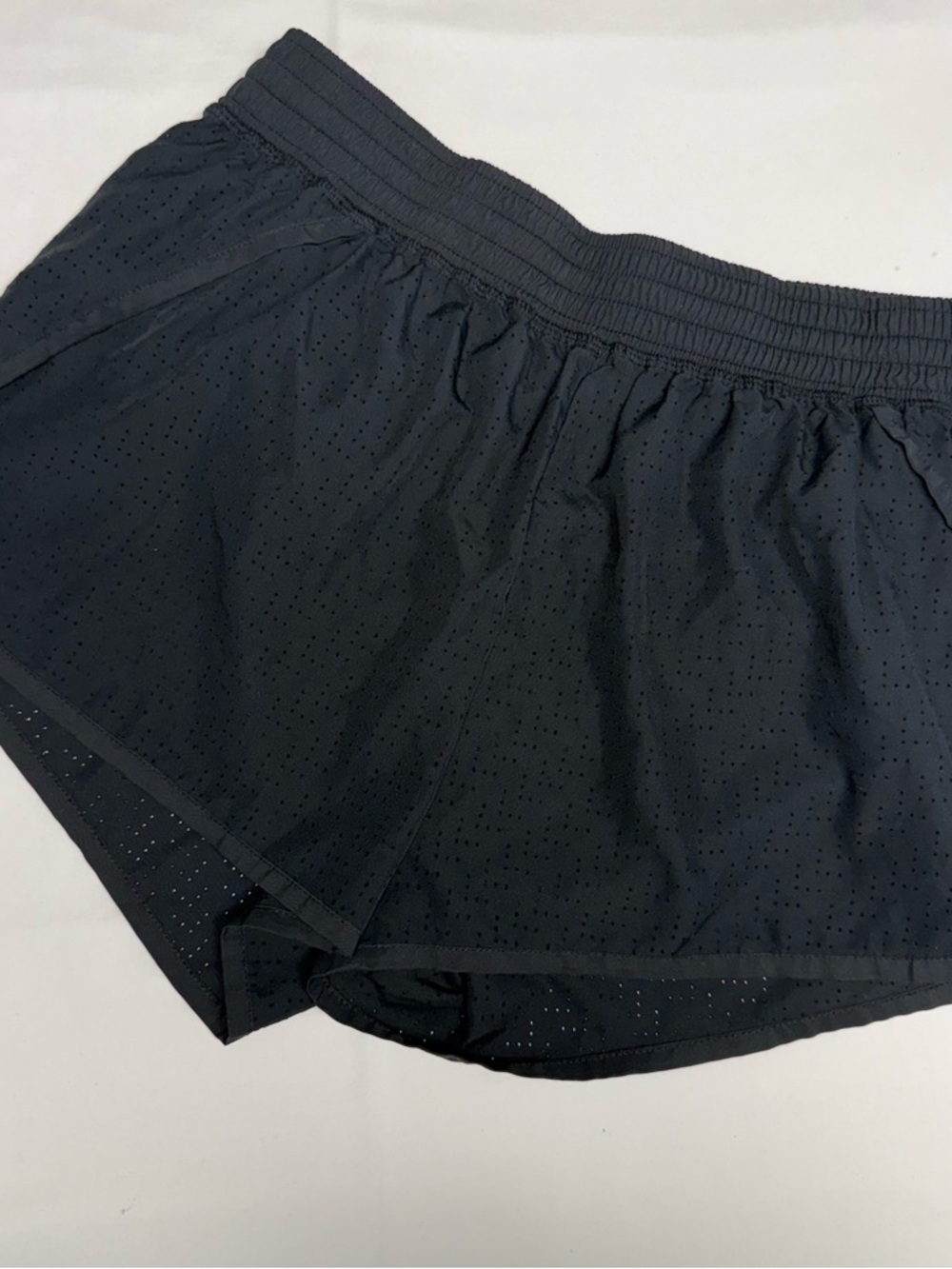 Champion Black Perforated Athletic Shorts